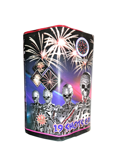 Baterie de Artificii 19 Shots Cake – Calibru 30 mm, Efecte Puternice